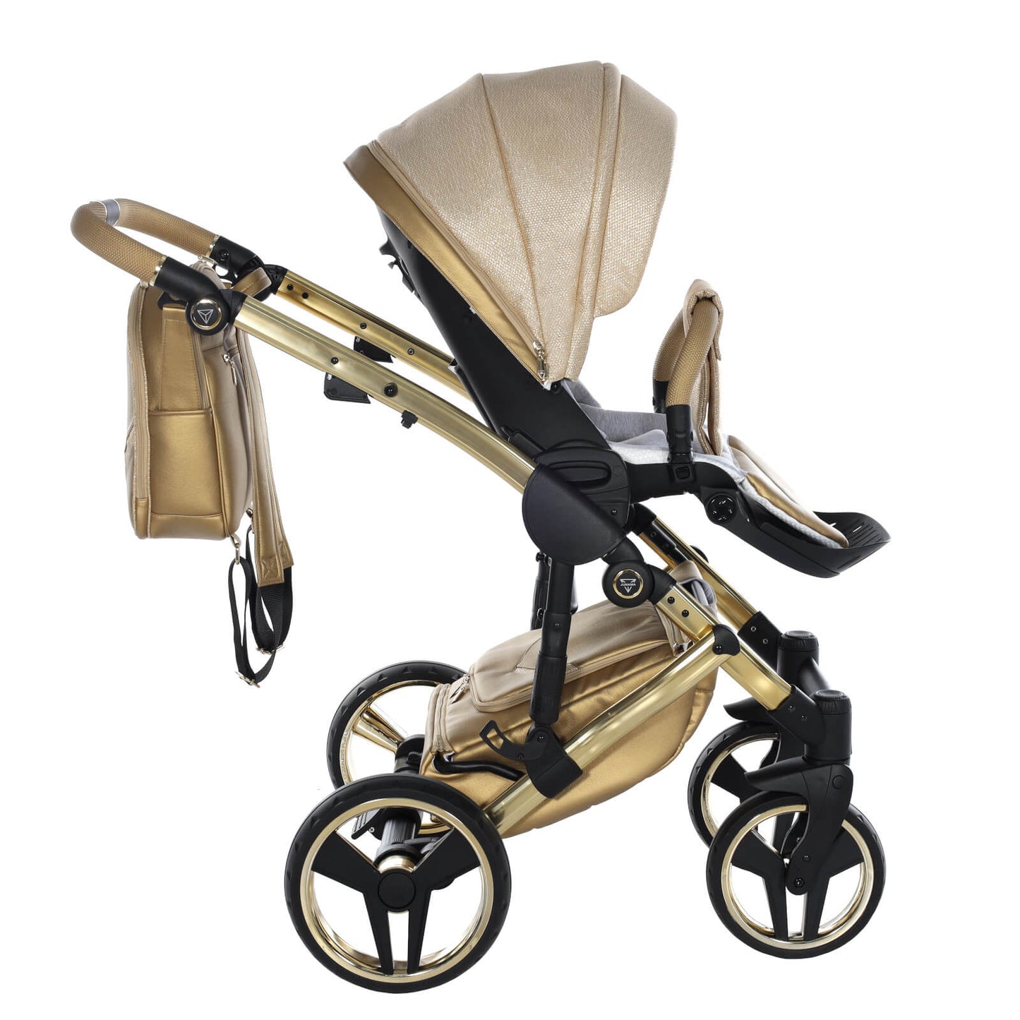 Junama DOLCE 2 in 1 , prams and stroller, GOLD