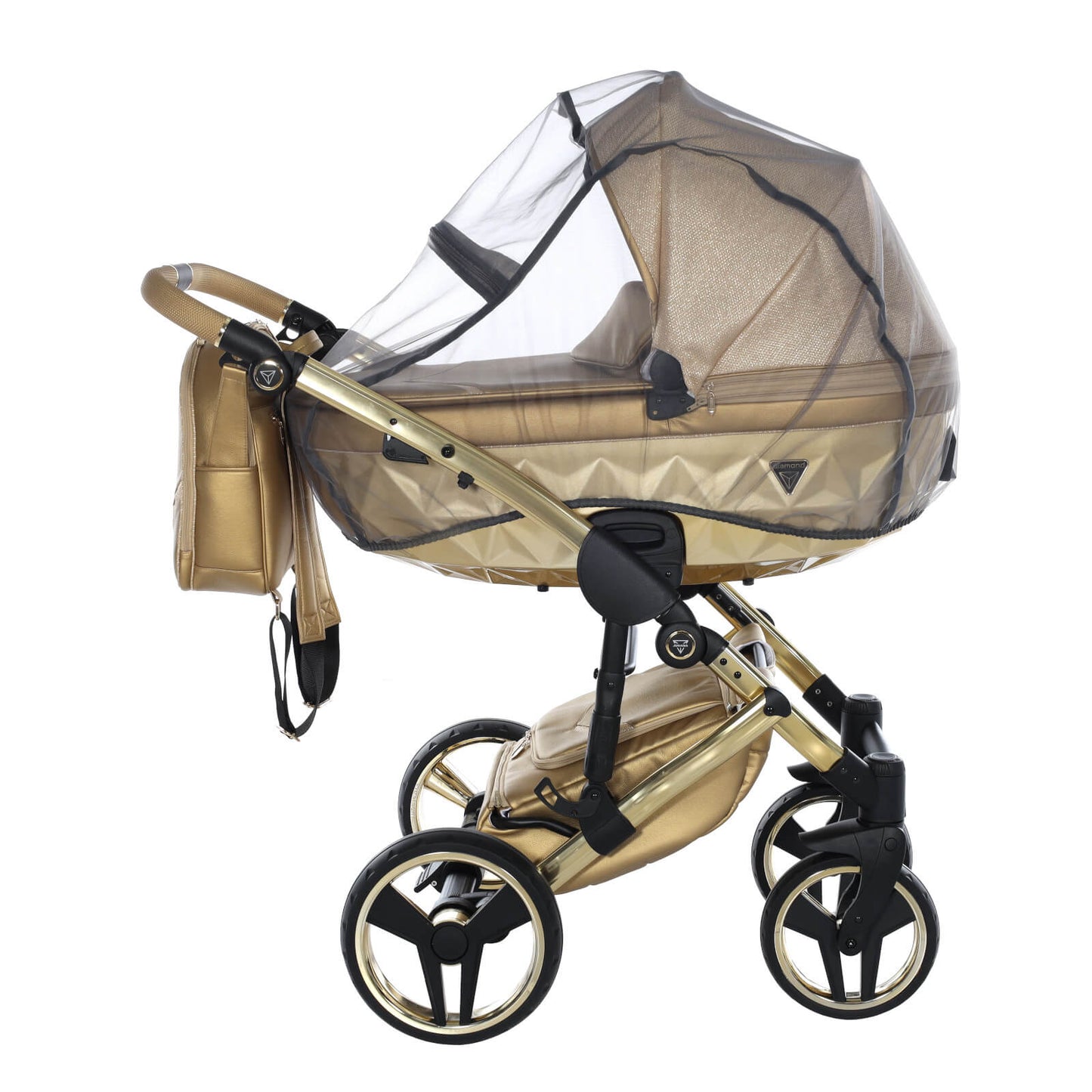 Junama DOLCE 2 in 1 , prams and stroller, GOLD