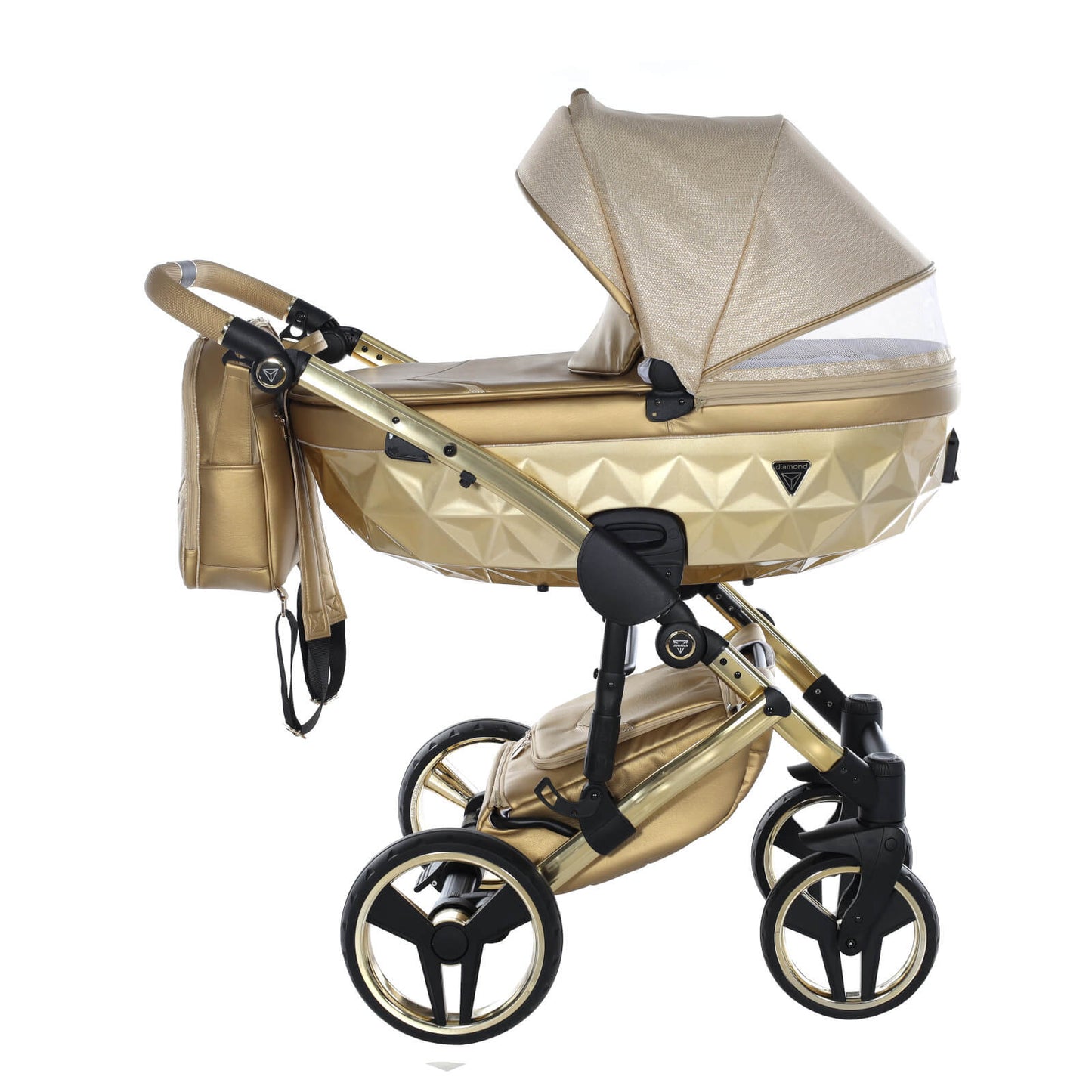 Junama DOLCE 2 in 1 , prams and stroller, GOLD