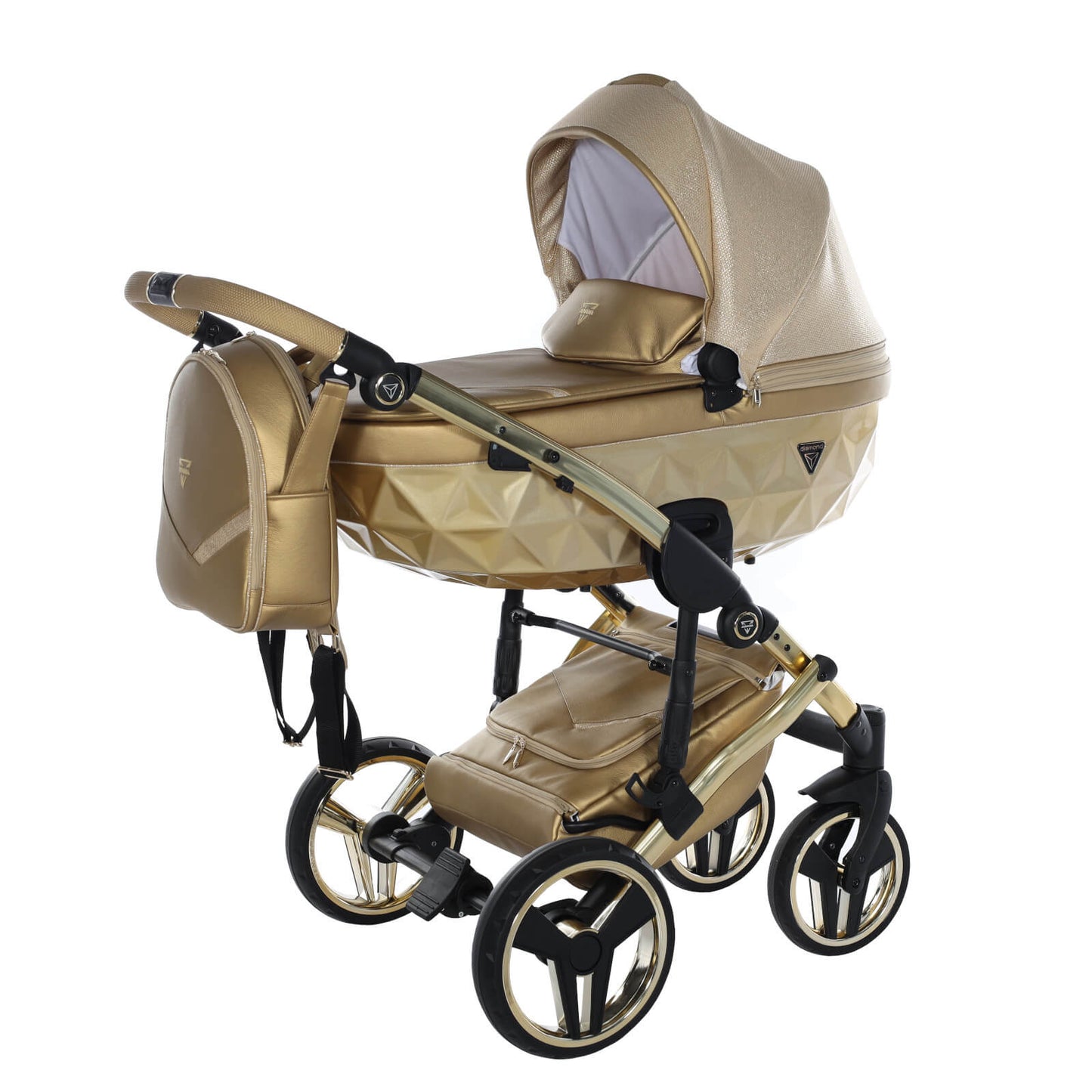 Junama DOLCE 2 in 1 , prams and stroller, GOLD