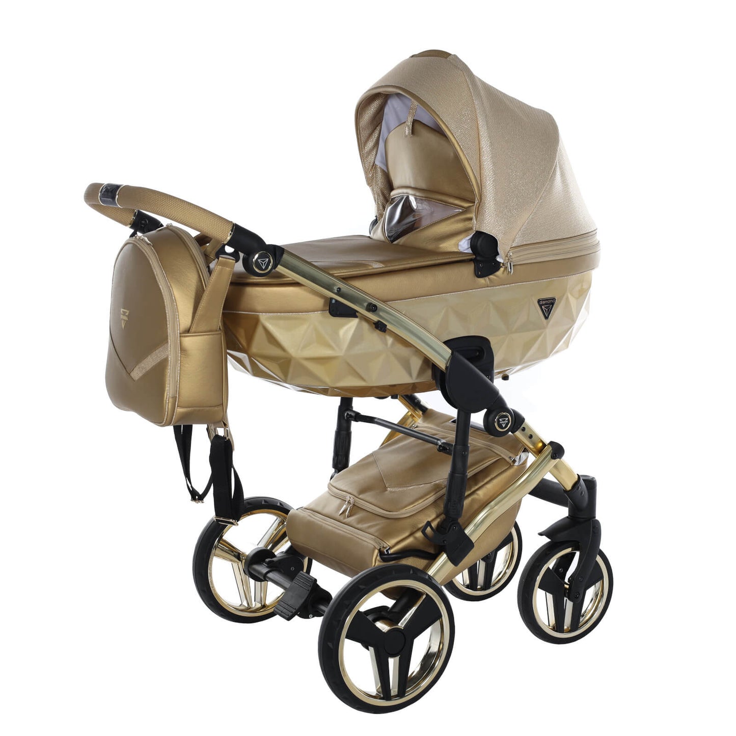 Junama DOLCE 2 in 1 , prams and stroller, GOLD
