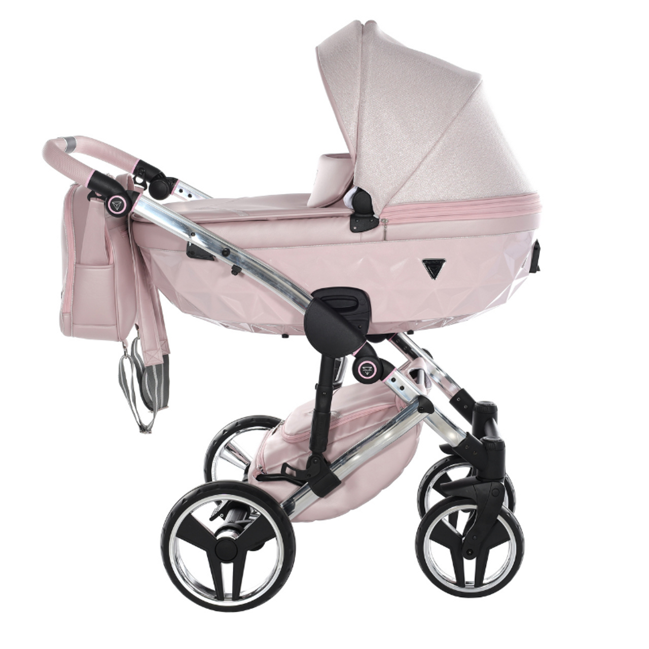 Junama DOLCE 2 in 1 , prams and stroller, PINK